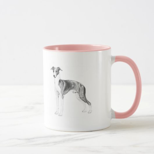 Mug Style de lévrier italien (Droite)