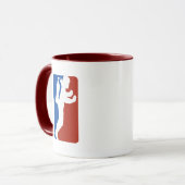 Mug Style de logo de ligue (Devant gauche)
