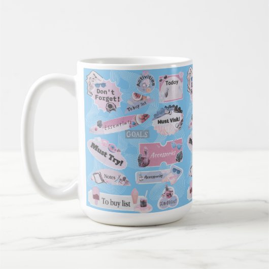 Mug style de magazine (Gauche)