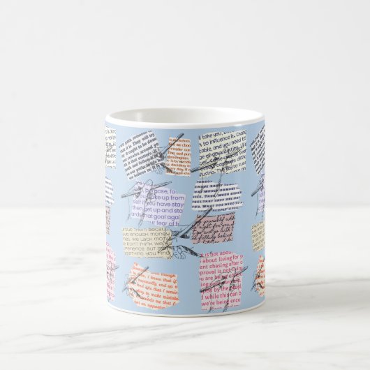 MUG STYLE DE MAGAZINE (Centre)