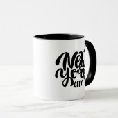 Mug Style de New York City (Devant droit)