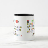 Mug Style de note de rançon d'Ecclesiates 3 (Centre)
