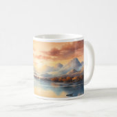 Mug Style de peinture à l'encre d'été (Devant droit)