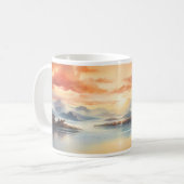 Mug Style de peinture à l'encre d'été (Devant gauche)