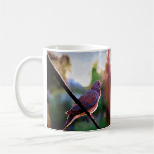 Mug Style de peinture de colombe de matin pour les Pal