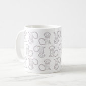 Mug Style de singe (Devant gauche)