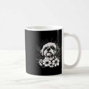 Mug Style de tatouage Amoureux des chiens rétro Shih T