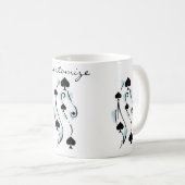 Mug Style de tatouage de Black Spins Thunder_Cove (Devant droit)