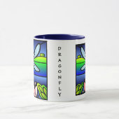 Mug Style de Tiffany de libellule (Centre)