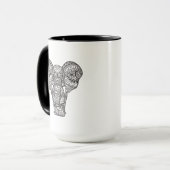 Mug Style décoratif d'éléphant (Devant gauche)