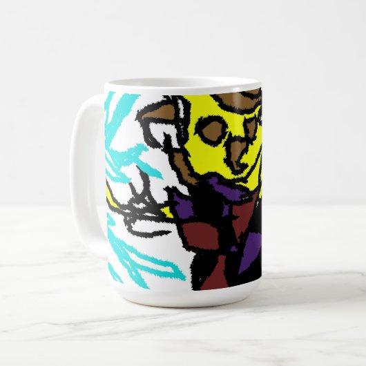 Mug Style d'écusson (Devant gauche)