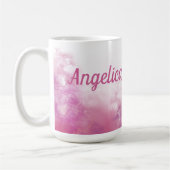 Mug Style : Design en marbre rose (Gauche)