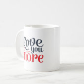 Mug Style Détail Subtil Amour Plus  (Devant gauche)