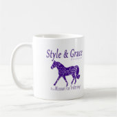 Mug Style et grace Missouri Fox Trotter Thing (Gauche)
