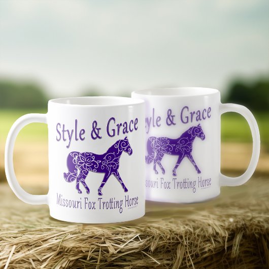 Mug Style et grace Missouri Fox Trotter Thing