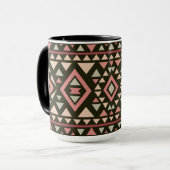 Mug Style géométrique moderne du Sud-Ouest  (Devant gauche)