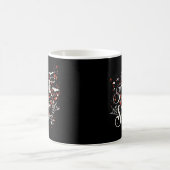Mug Style graphique esthétique effrayant d'Halloween s (Centre)