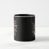 Mug Style graphique esthétique effrayant d'Halloween s (Centre)