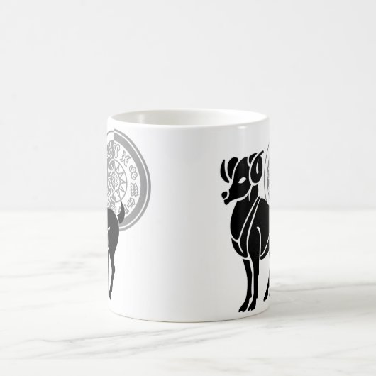 Mug Style grec Aries Ram (Centre)