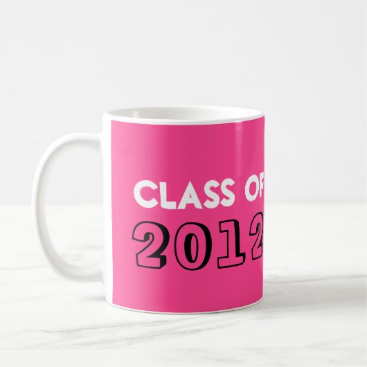 Mug Style indépendant tiré sur la classe de graduation (Gauche)