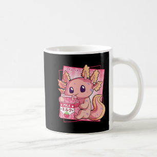 Mug Style japonais Kawaii Axolotl Anim de Lait fraise