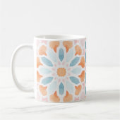 Mug Style marocain coussin de style bleu et orange 2 (Gauche)