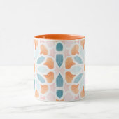 Mug Style marocain dans le bleu et l'orange 2 (Centre)