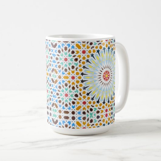 Mug Style Marocain | vintage (Devant droit)