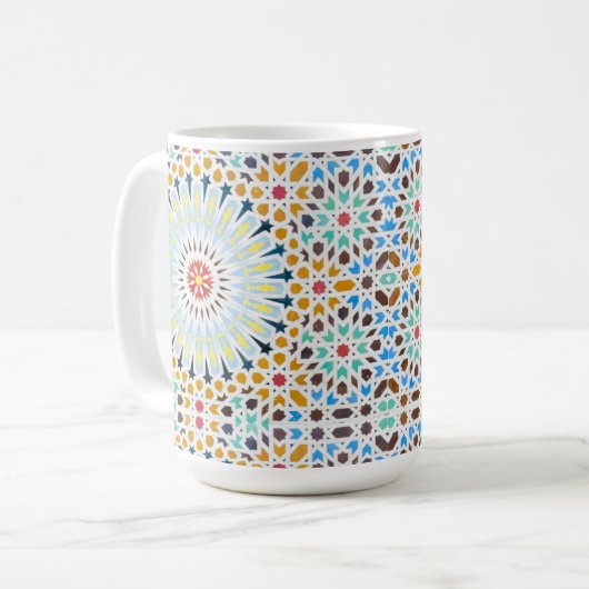 Mug Style Marocain | vintage (Devant gauche)