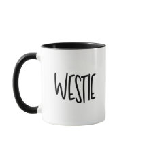 Style Minimaliste Chic et Amusant pour Westie