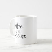 Mug Style minimaliste moderne classique noir (Devant gauche)
