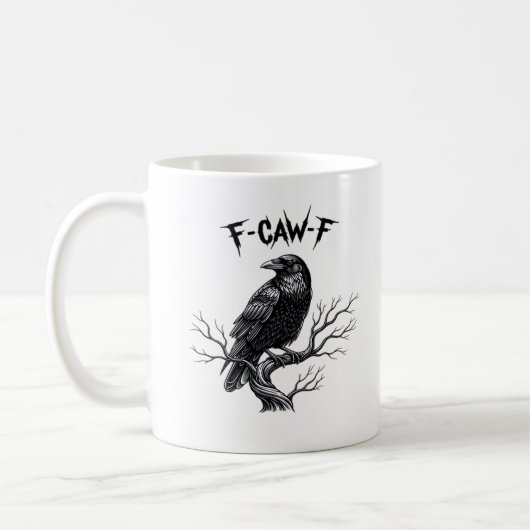 Mug Style Moderne Branché F Caw F (Gauche)