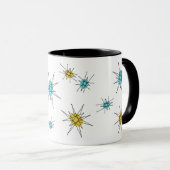 Mug Style moderne de la moitié du siècle, Starburst (Devant droit)