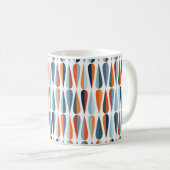 Mug Style moderne du milieu du siècle rétro sans coutu (Devant droit)