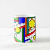 Mug Style moderne en verre de trait (Centre)