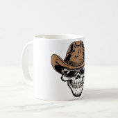 Mug Style mortel crâne (Devant gauche)