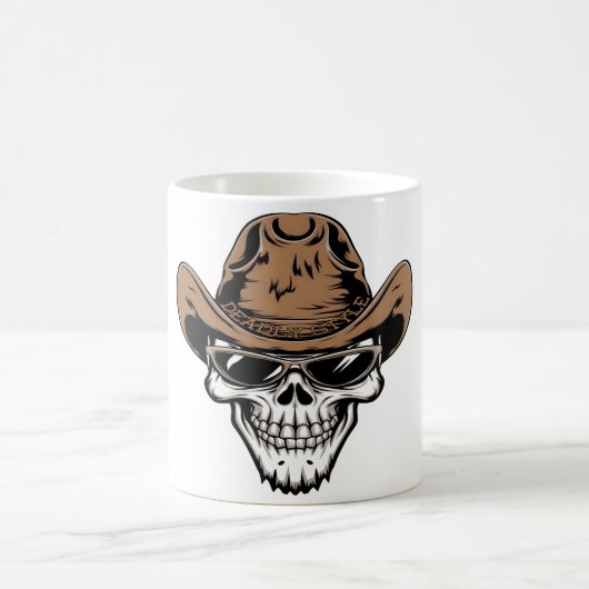 Mug Style mortel crâne (Centre)
