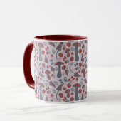 Mug Style Motif d'automne unique (Devant gauche)