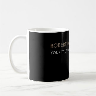 Mug Style noir moderne unique