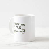 Mug Style parental Survivalist (Devant gauche)