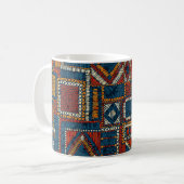 Mug Style Patchwork Impression Vintage brodée (Devant gauche)