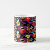 Mug Style pop art rétro cool avec initiales personnali (Centre)