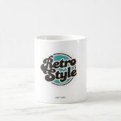 Mug Style rétro (Centre)