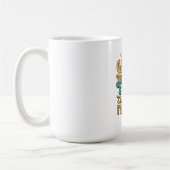 Mug Style rétro Grace and Faith design (Gauche)