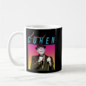 Mug Style rétro Leonard Cohen 80s (Gauche)