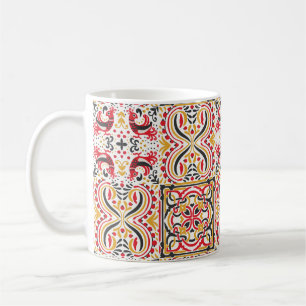 Mug Style russe boho chic motif