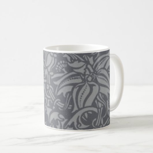 Mug Style Scottish Thistle Knot William Morris (Devant droit)