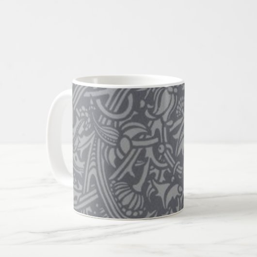 Mug Style Scottish Thistle Knot William Morris (Devant gauche)