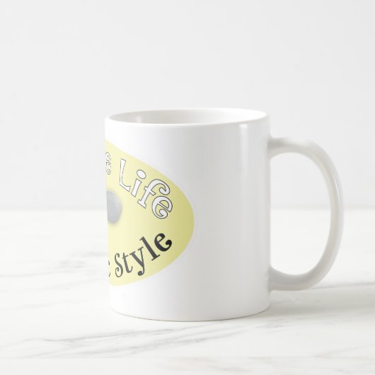Mug Style Spoonie - Jaune doux (Droite)