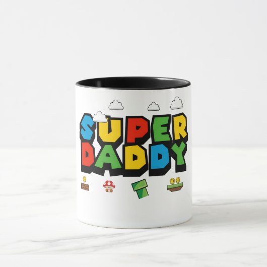 MUG STYLE SUPER DADDY MARIO (Centre)